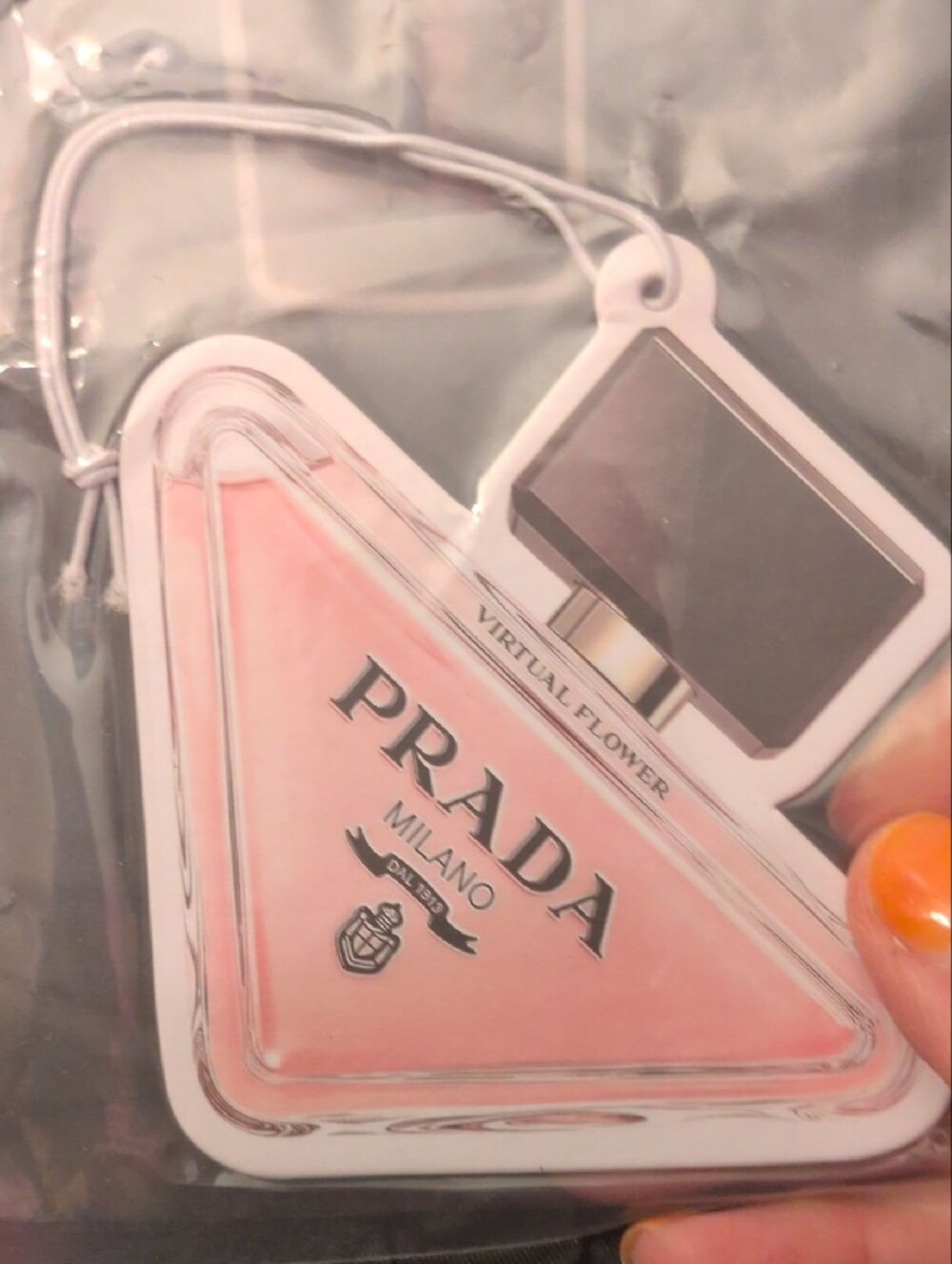 Assorted Perfume Bottle Hanging Air Fresheners - Pink, Brown, Cream - Picture 8 of 11